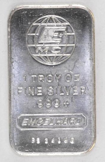 Engelhard 1oz. .999 Fine Silver Ingot/Bar