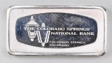 Franklin Mint - Banks - 1000 Grains - 2.0oz. Sterling Silver Ingot/Bar