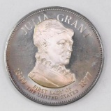 Franklin Mint First Lady of the United States 1oz. Sterling Silver Medal