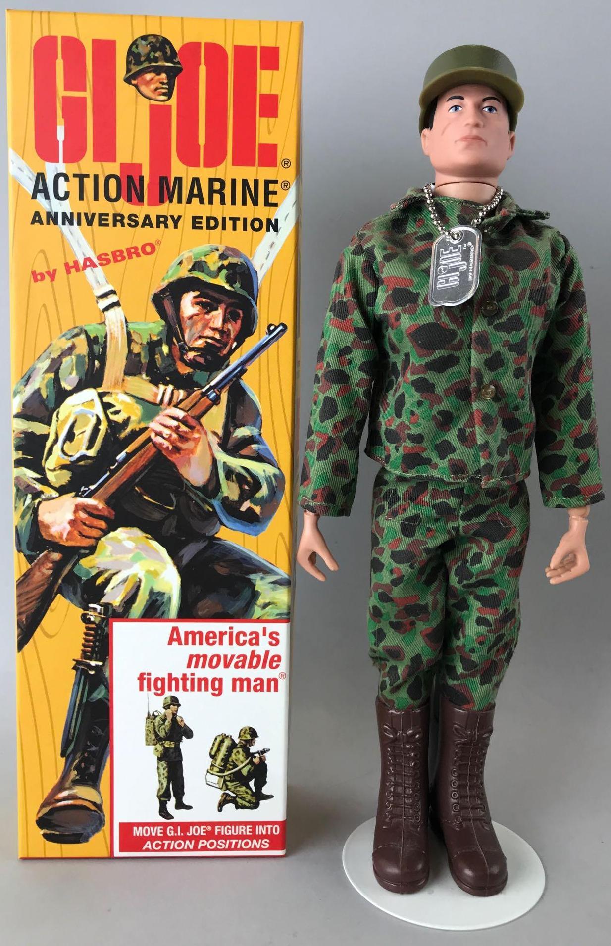 Hasbro G.I. Joe Action Marine Anniversary Edition | Proxibid