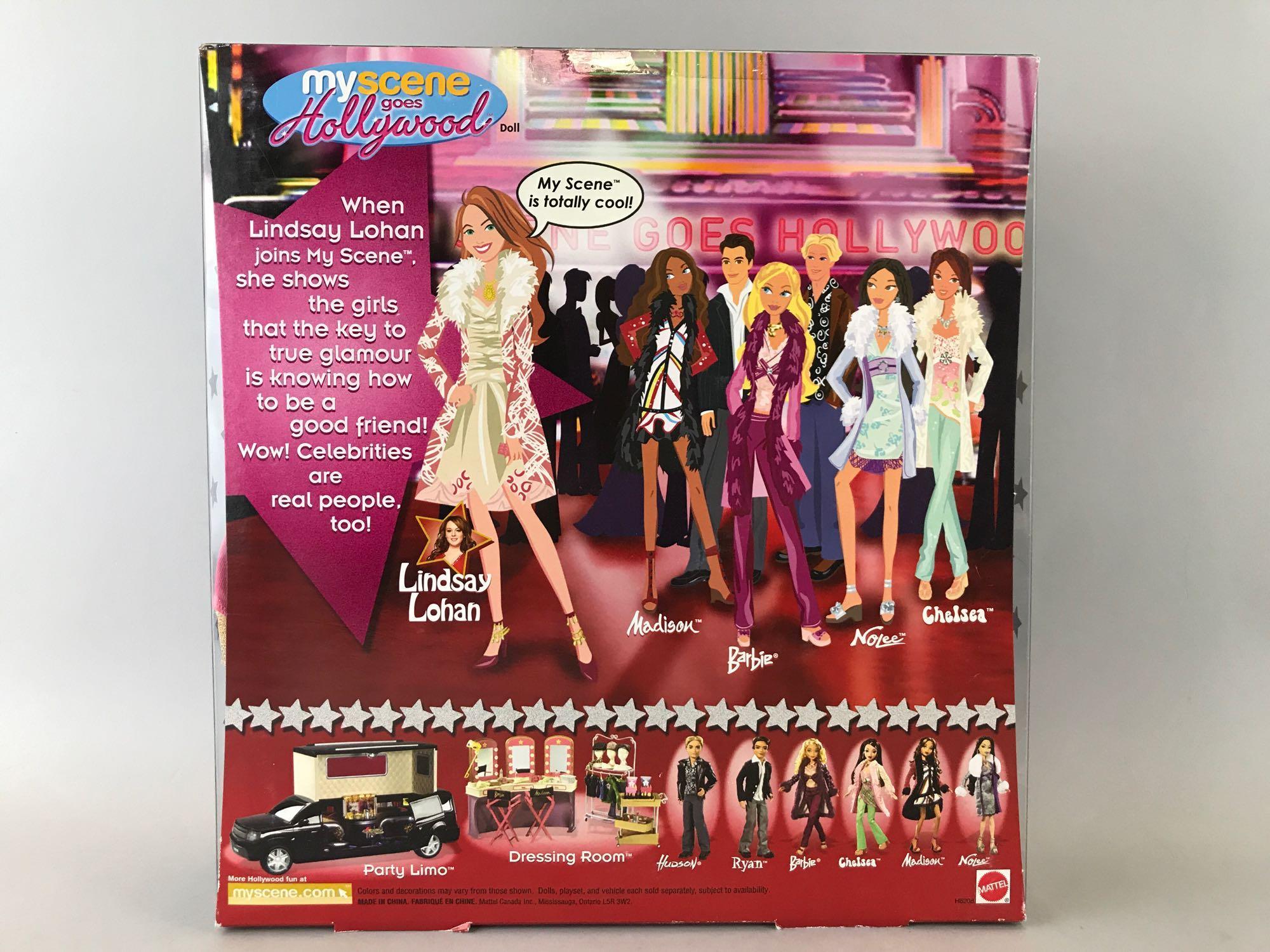 My Scene Goes Hollywood collection, Chelsea, Barbie, Lindsa…