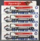 Group of 4 Exxon Collectors Series Toy Tanker Trucks