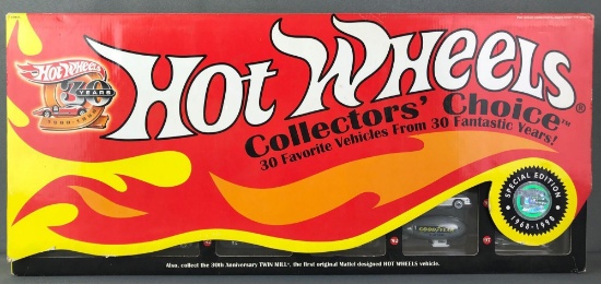 Hot Wheels 30th Anniversary Collectors Choice Car Set