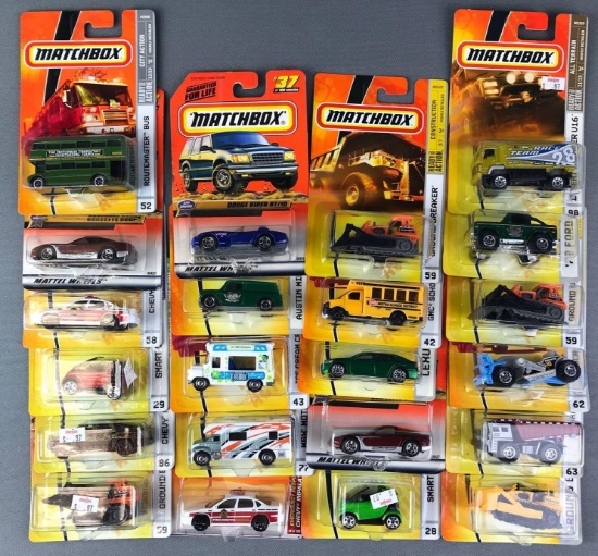 Group of 22 Matchbox Die Cast Vehicles