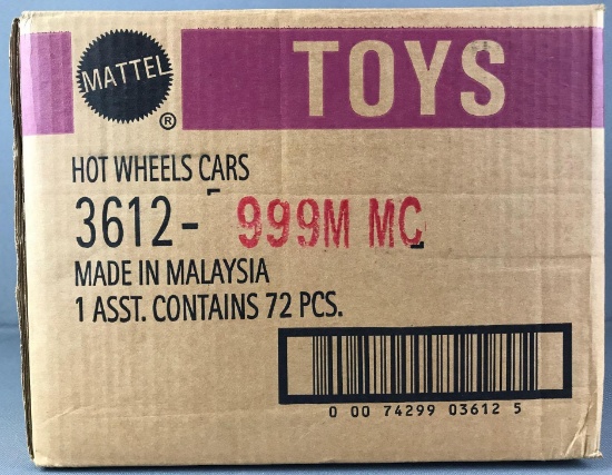 Box of Assorted Hot Wheels Die Cast Vehicles