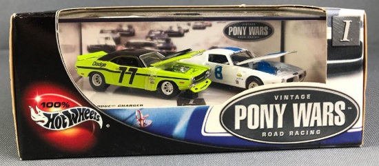 Hot Wheels Vintage Pony Wars Road Racing Set