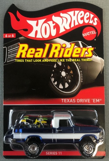 Hot Wheels Real Riders Texas Drive EM