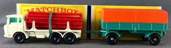Group of 2 Matchbox die-cast vehicles