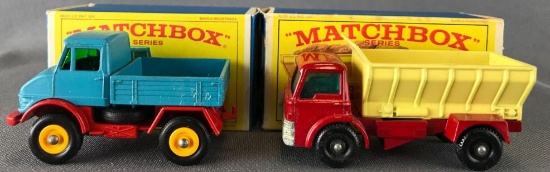 Group of 2 Matchbox die-cast vehicles