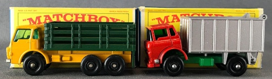 Group of 2 Matchbox die-cast vehicles