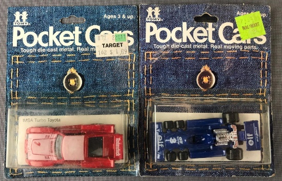 Group of 2 Tomy Picket Cars die-cast vehicles