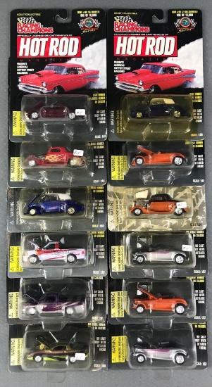 Group of 12 Racing Champions Hot Rod Vehicles