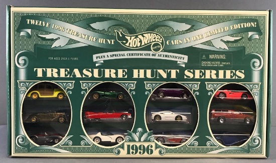 Hot Wheels 1996 Treasure Hunt Series 12-vehicle set