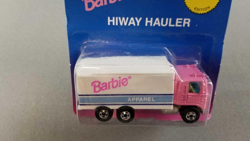 hot wheels barbie hiway hauler