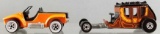 2 Hot Wheels die cast vehicles