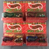 4 piece group of Hot Wheels Holiday die-cast vehicles