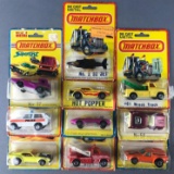 Group of 10 assorted Matchbox die-cast vehicles