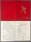 Group of 2 Stan Mikita Menus 1 Signed