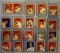 Group of 20 1949 Bowman Baseball Cards