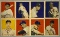 Group of 8 1949 Bowman Baseball Cards