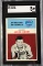 1961-62 Fleer John Kerr Basketball Card #25 SGC 5