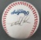 Dickie Noles signed baseball