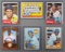 Group of 6 Chicago Cubs trading cards
