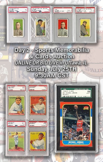 Day 2 Sports Memorabilia & Cards Auction