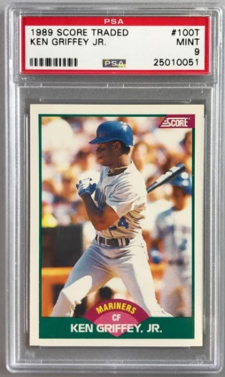 1989 Score Traded Ken Griffey Jr. PSA 9