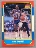 1986 Fleer Isiah Thomas #109 Rookie Card