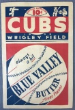 1934 Chicago Cubs Baseball Scorecard