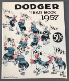 1957 Brooklyn Dodgers Yearbook