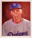 1950 Bowman Brooklyn Dodgers Pee Wee Reese Baseball Card