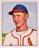 1950 Bowman St. Louis Cardinals Al Schoendienst Baseball Card