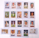 Group of 21 1951 Bowman Stars, Semi Stars, and Hall of Famer Baseball Cards
