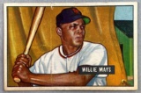 1951 Bowman Willie Mays #305 Rookie Baseball Card