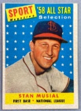 1958 Topps Stan Musial AS #476 Baseball Card