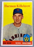 1958 Topps Harmon Killebrew #288 Card