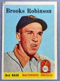 1958 Topps Brooks Robinson #307 Baseball Card