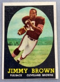 1958 Topps Jimmy Brown #62 Rookie Football Card