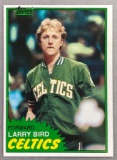 1981 Topps Larry Bird #4 Basketball Card