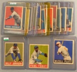Group of 18 1949 Leaf Baseball Cards