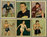 Group of 6 1951 Berk Ross Hit Parade of Champions Cards