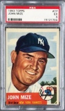 1953 Topps Baseball John Mize PSA 5
