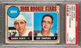 1968 Topps Reds Rookies Johnny Bench #247 PSA 7