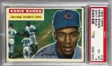 1956 Topps Baseball Ernie Banks Card PSA 6