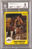 1984-85 Star John Stockton #235 BGS 8 Rookie