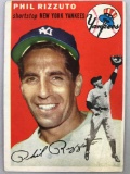1954 Topps Baseball Card Phil Rizzuto #17