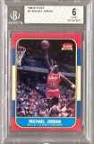1986-87 Fleer Michael Jordan #57 Graded Card