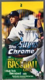 1999 Topps Super Chrome Baseball Sealed Box